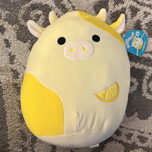 Squishmallows Other - Squishmallows DAGMAR Lemon Cow, FTM Target exclusive! NWT!